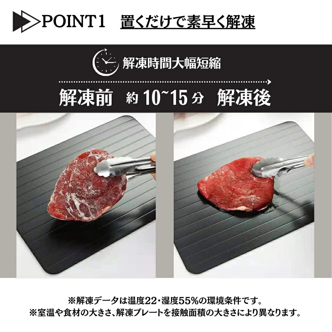 【在庫わずか】NIPPONMIX™ 急速解凍プレート