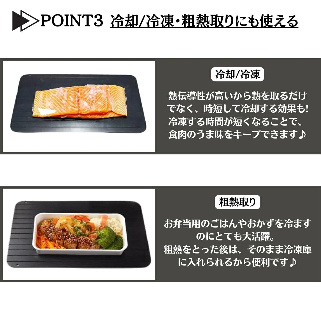 【在庫わずか】NIPPONMIX™ 急速解凍プレート