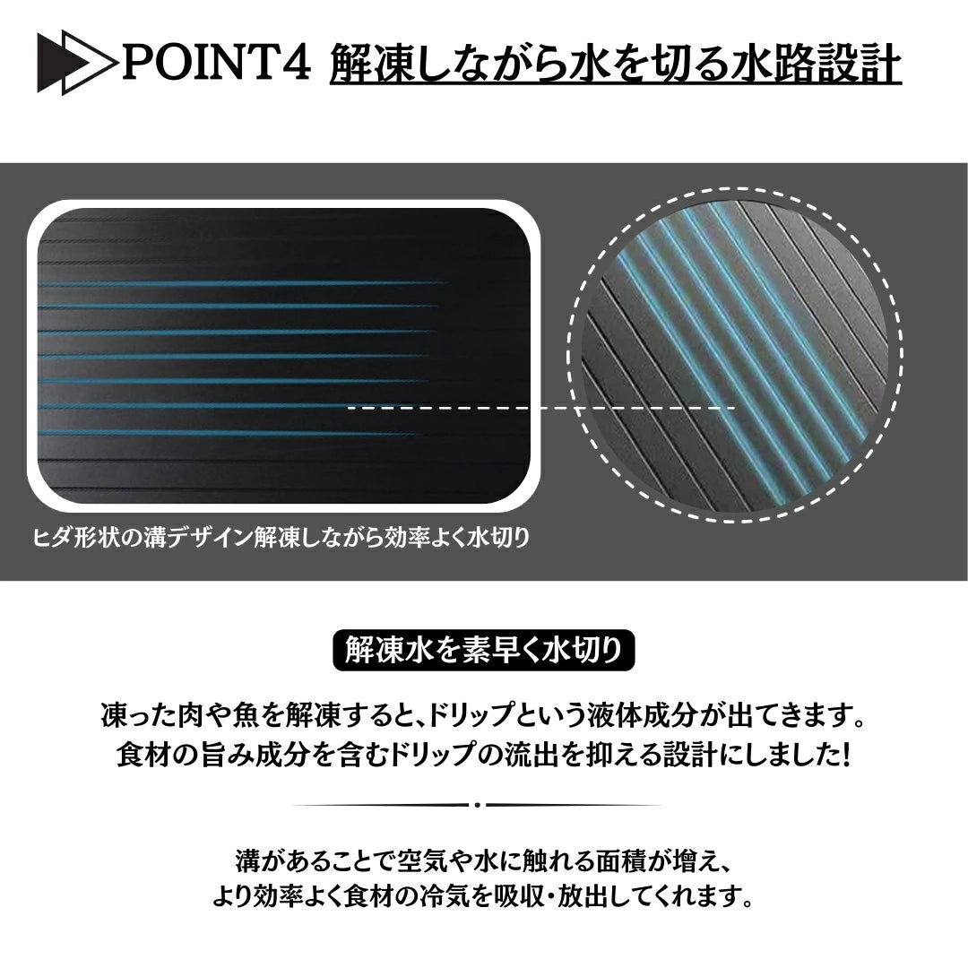 【在庫わずか】NIPPONMIX™ 急速解凍プレート