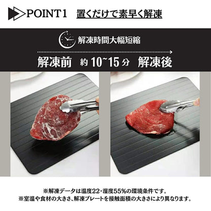 【在庫わずか】NIPPONMIX™ 急速解凍プレート