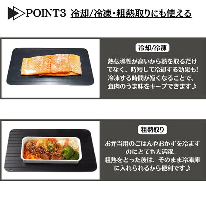 【在庫わずか】NIPPONMIX™ 急速解凍プレート