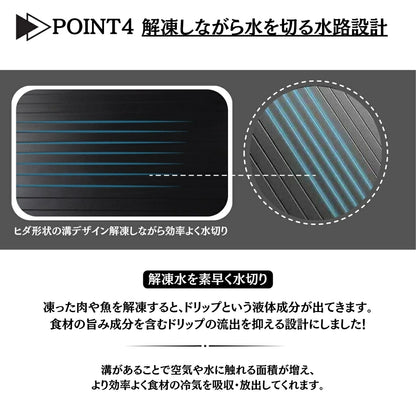 【在庫わずか】NIPPONMIX™ 急速解凍プレート